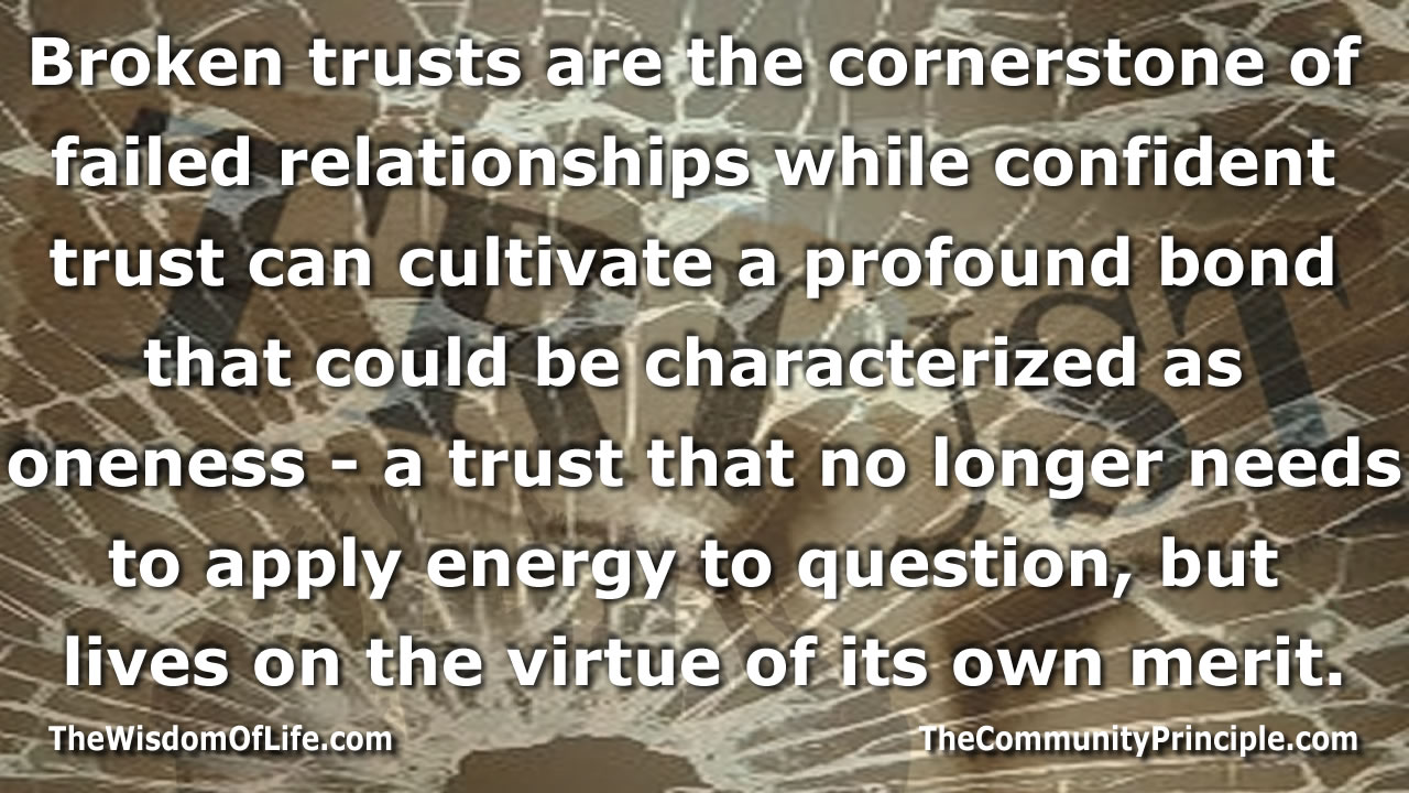 cornerstone of trust
